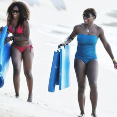 У Серены Уильямс выпала грудь фото #1