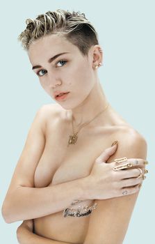 Майли Сайрус в фотосессии для альбома Bangerz фото #1