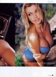 Секси Анджела Литтл  в журнале M! фото #2