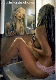 Соблазнительная Кристина Агилера  в журнале Blender фото #2