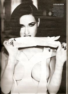 Эротичная Дита Фон Тиз  в журнале Max