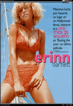 Красотка Эринн Бартлетт засветила голую грудь в журнале Man фото #1