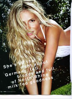 Голая попка Хайди Клум в журнале Arena фото #5