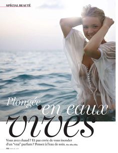 Соблазнительная Виржини Эфира засветила грудь в журнале Be фото #14