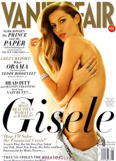 Заманчивая Жизель Бюндхен в журнале Vanity Fair фото #1