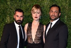 Голая грудь Мелисса Джордж на церемонии вручении премии CFDA/Vogue Fashion Fund Awards фото #6