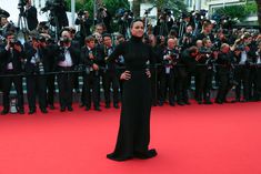 Мишель Родригес в прозрачном наряде на Каннском кинофестивале фото #23