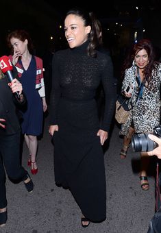 Мишель Родригес в прозрачном наряде на Каннском кинофестивале фото #29