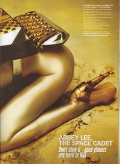 Секси Эбби Ли Кершоу в журнале i-D фото #4