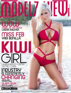 Красотка Лорен Эшли Картер в сексуальном бикини в журнале Modelz View фото #1