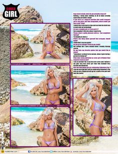 Красотка Лорен Эшли Картер в сексуальном бикини в журнале Modelz View фото #8