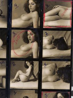 Молодая голая Мадонна  в журнале Playboy фото #2