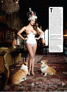 Люси Пиндер демонстрирует голую грудь в журнале Nuts фото #5