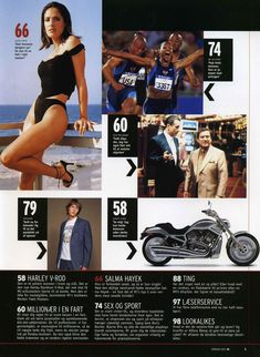 Эротичная Сальма Хайек  в журнале M! фото #2