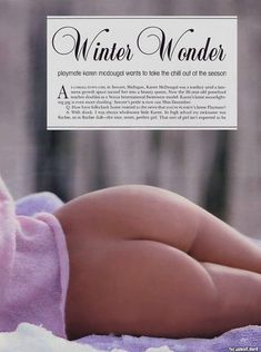 Карен МакДугал обнажилась  в журнале Playboy фото #2