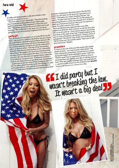 Горячая Тара Рид  в журнале Loaded фото #2