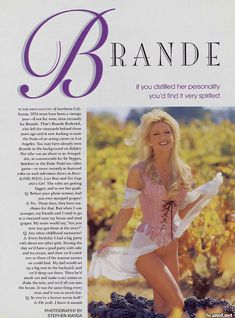 Игривая Бранд Родерик красиво обнажилась в журнале Playboy фото #2