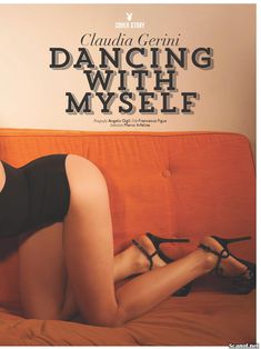 Сексуальная Клаудия Джерини обнажила грудь в журнале Playboy