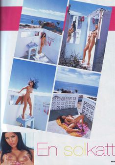 Санни Леоне показала свою дырочку в журнале Hustler Girls фото #2