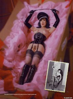 Полностью голая Дита Фон Тиз  в журнале Playboy