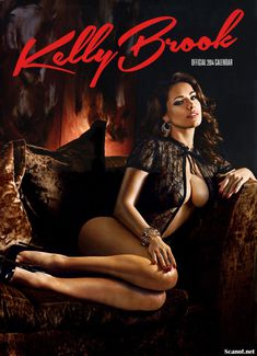 Грудастая Келли Брук для календаря фото #1