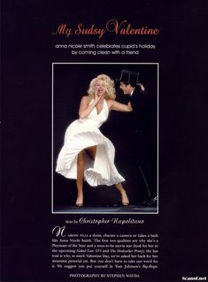 Анна Николь Смит позирует голой  в журнале Playboy фото #3