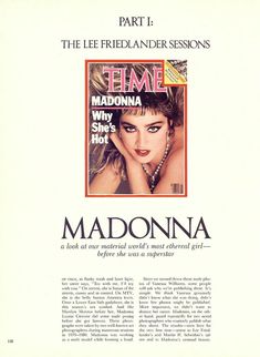 Оюнаженная Мадонна  в журнале Playboy фото #2