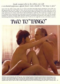 Абсолютно обнажённая Мария Шнайдер показала пушистую киску в журнале Playboy фото #1