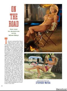 Абсолютно голая Никки Ли позирует в журнале Playboy фото #1