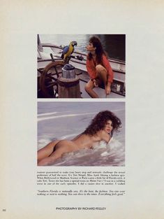 Полностью голая Тери Вейгель снялась в журнале Playboy фото #1