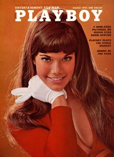 Сочная голая грудь Барби Бентон на фото в журнале Playboy фото #1