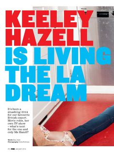 Симпатичная Кили Хэзелл на красивых фото в журнале FHM фото #2
