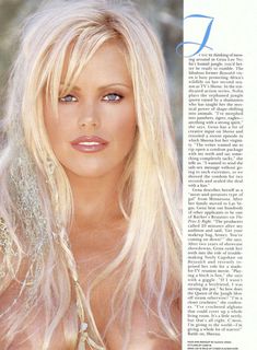 Абсолютно обнажённая Джина Ли Нолин красиво позирует в журнале Playboy фото #4
