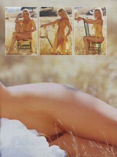 Абсолютно обнажённая Джина Ли Нолин красиво позирует в журнале Playboy фото #7