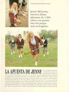 Дженни Маккарти обнажилась в журнале Playboy фото #2