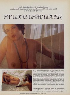 Красотка Сильвия Кристель позирует с голой грудью в журнале Playboy фото #2