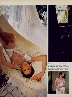 Красотка Сильвия Кристель позирует с голой грудью в журнале Playboy фото #3