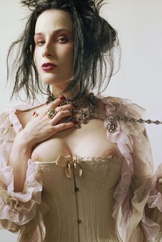 Аппетитные соски Диты фон Тиз в фотосессии Яна Уайта