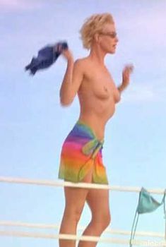 Голая грудь Анны Ганн в фильме «Малышка на миллион», 2004